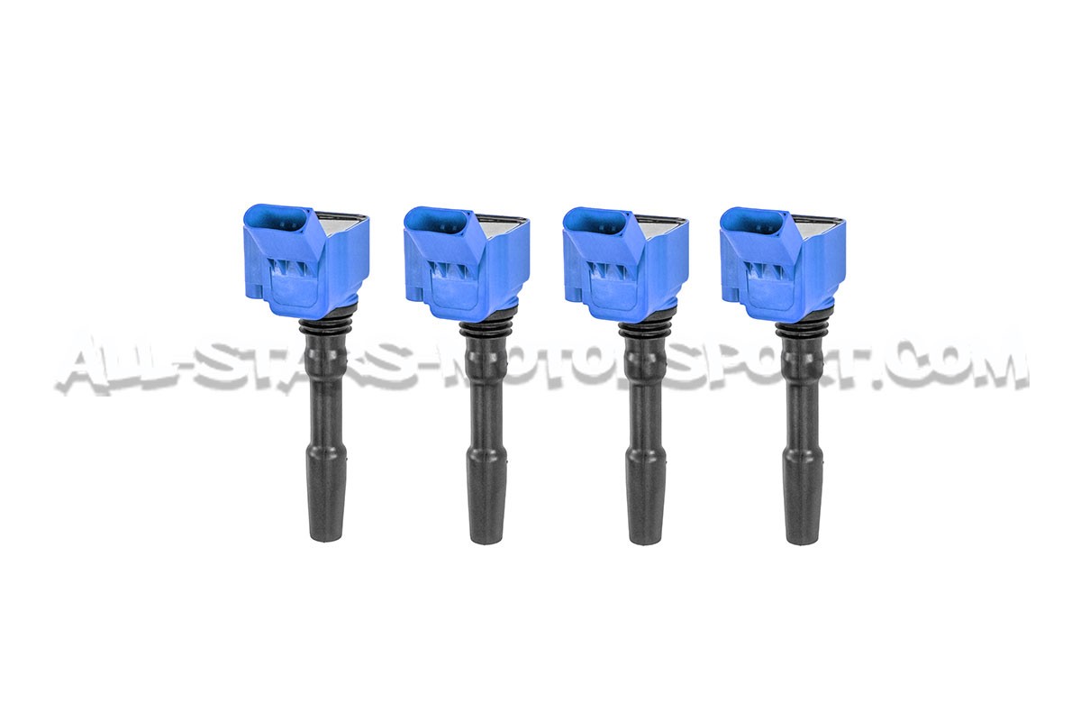 Bobinas de encendido Racingline azul para S3 8V / S3 8Y / Golf 7 GTI / Golf 8 R / Leon 3 Cupra