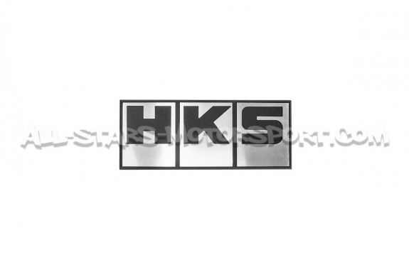 Badge autocollant HKS en aluminium
