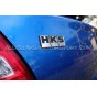 Badge insignia adhesiva de aluminio HKS