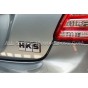 Badge insignia adhesiva de aluminio HKS