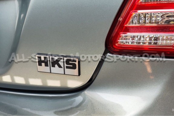 HKS Adhesive Aluminium Embleme Badge