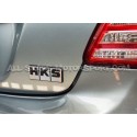 Badge insignia adhesiva de aluminio HKS