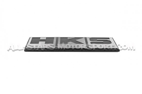 Badge insignia adhesiva de aluminio HKS