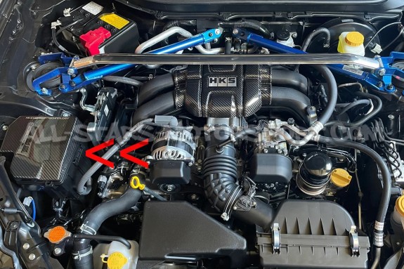Tapa de caja de fusible HKS de carbono para Toyota GR86 / Subaru BR...