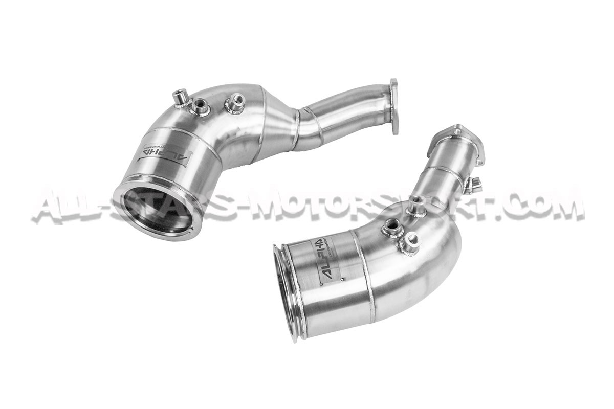 Downpipes descatalizadas Alpha Competition para Audi RS6 C8 / RS7 C8