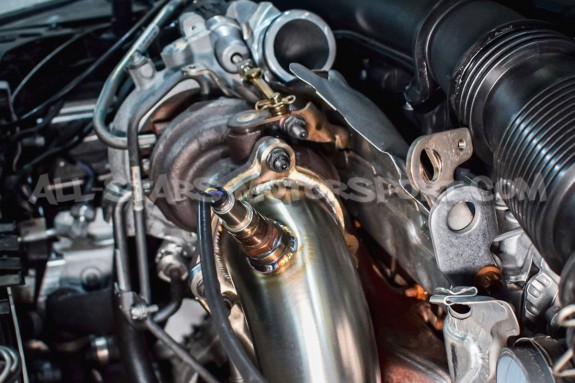 Downpipe decata Alpha Competition pour Mercedes A35 AMG W177