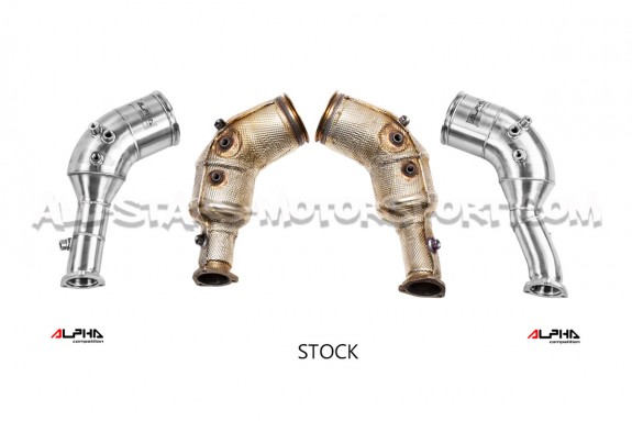 Downpipes decata Alpha Competition pour Audi RS6 C8 / RS7 C8