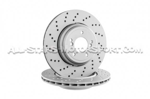 Disques de frein arrières percés Dixcel PD pour BMW M3 E9x / 1M E82