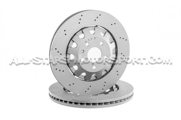 Discos de freno delanteros perforados Dixcel PD para Audi TTRS 8J MK2