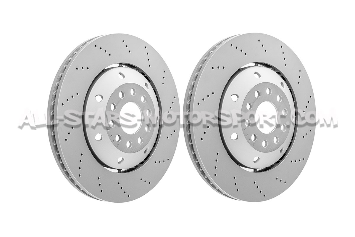 Discos de freno delanteros perforados Dixcel PD para Audi RS6 C5