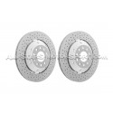 Disques de frein arrières percés Dixcel PD pour Audi RS6 C5