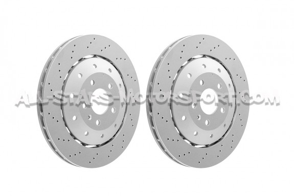 Disques de frein arrières percés Dixcel PD pour Audi RS6 C6