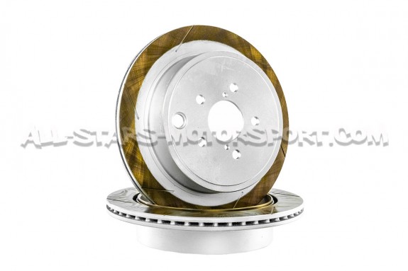 Discos de freno traseros ranurados Dixcel FS para Toyota GT86 / GR8...