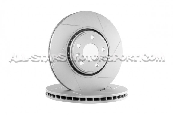 Discos de freno delanteros ranurados Dixcel SD para Renault Clio 4 RS