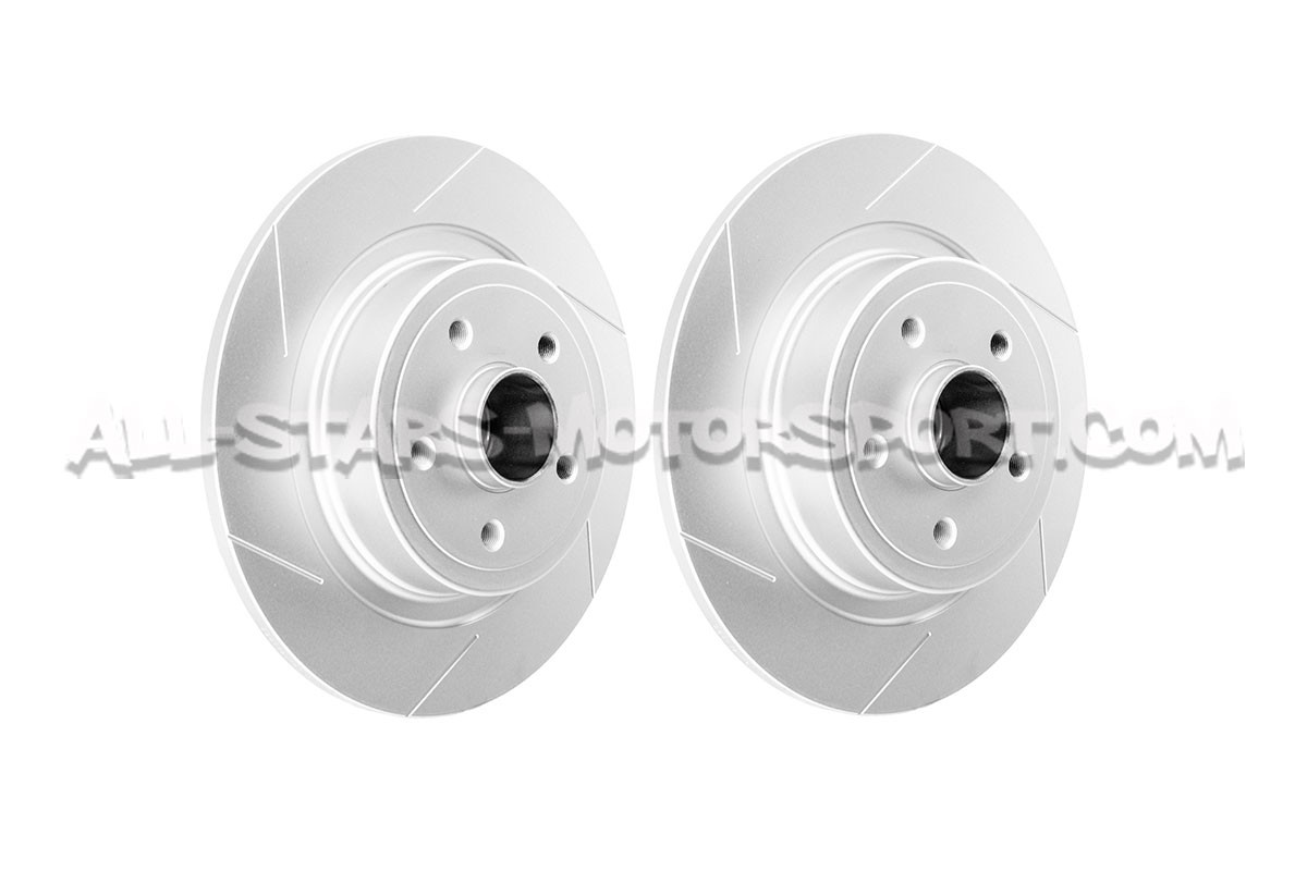 Discos de freno traseros ranurados Dixcel SD para Renault Clio 3 RS