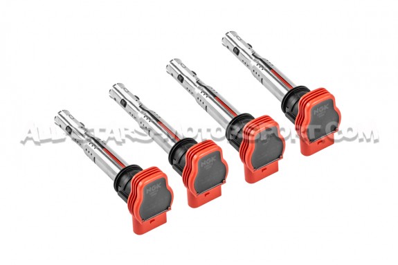 Audi R8 NGK red coil packs for VAG 2.0 TFSI / TSI / 1.8T