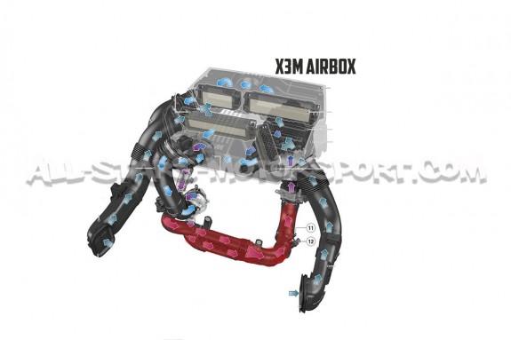 Tubos de intercambiador Mishimoto para BMW M3 G80 / M4 G8x y X3M / ...