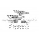 Collecteurs d'échappement Alpha Competition pour Audi R8 V10 4S / L...