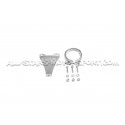 Downpipe decata Alpha Competition pour Audi RS3 8V.5 / TTrs 8s