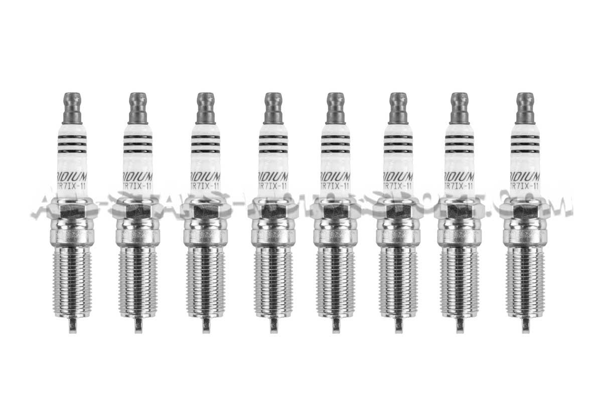 NGK LTR7IX-11 Colder Spark Plugs for Ford Mustang s550 5.0 V8 / 5.2