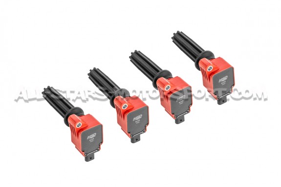 Bobinas de encendido MSD rojo para Ford Focus 3 RS / Mustang Ecoboost