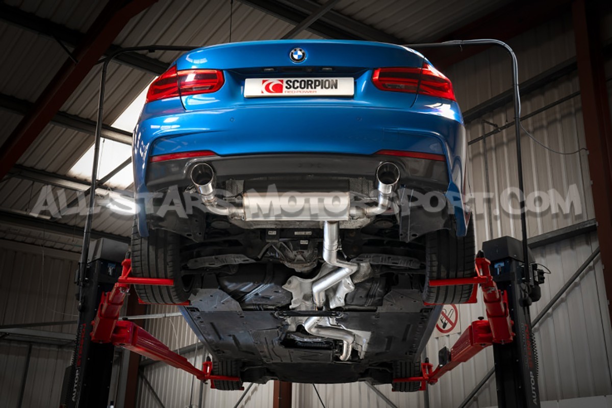 BMW 340i F30 / 440i F3x - no GPF Scorpion Catback Exhaust