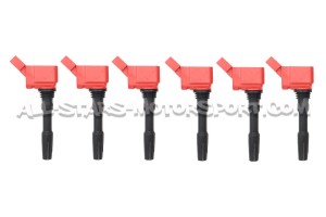 Bobinas de encendido Racingline rojas para Audi S4 / RS4 B9 et S5 / RS5 F5 2.9 / 3.0 TFSI