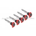 Bobinas de encendido APR rojo para Audi RS3 8P / RS3 8V y TTRS 8J 2...