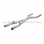 Tube central Akrapovic Evolution Link Pipe pour BMW M8 F9x