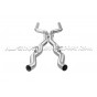 Tubo de escape Akrapovic Evolution Link Pipe para BMW M8 F9x
