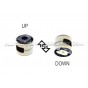 Kit insertos de soporte motor inferior Dogbone Racingline S3 8V / RS3 8Y / Golf 7 / Golf 8 / Leon 3 Cupra MQB / Evo