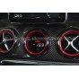 Reloj digital P3 Gauges para rejilla de ventilacion de Mercedes A45 AMG W176
