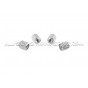 Bouchons de valves APR noir, argent ou gunmetal