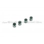 Bouchons de valves APR noir, argent ou gunmetal