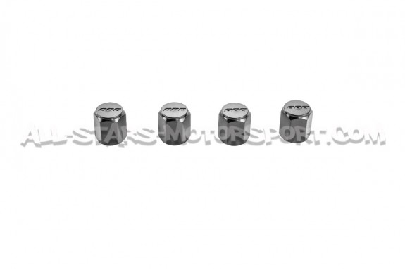 Bouchons de valves APR noir, argent ou gunmetal