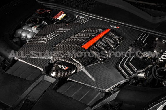 Tapa de motor de fibra de carbono APR para Audi RSQ8 / Lamborghini ...