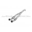 Tubo de escape Y-Pipe HKS descatalizado y sin resonador para Nissan...