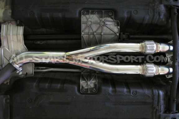 Tubo de escape Y-Pipe HKS descatalizado y sin resonador para Nissan...