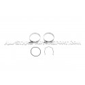 Tubes d'échangeur J Pipe Alpha Competition pour BMW M3 F80 / M4 F8x...
