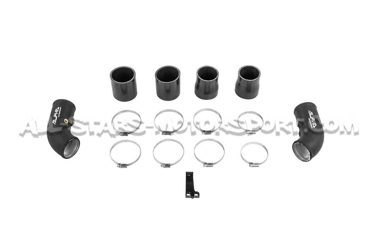 Tubos de intercambiador / charge pipes Alpha Competition para BMW M...