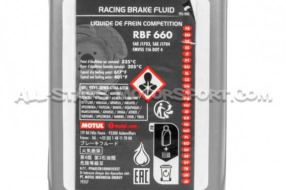 Motul RBF 600 / RBF 660 ot RBF 700 High Performance Brake Fluid