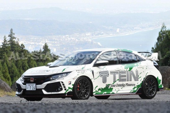 Ressorts courts -25mm Tein S-Tech pour Honda Civic Type R FK8 / FL5