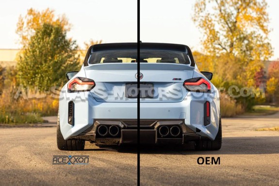 BMW M2 G87 Acexxon Honeycomb Rear Reflector Deletes