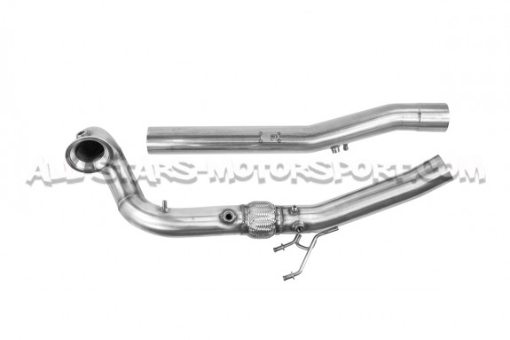 Downpipe decata avec suppression de GPF Scorpion pour Golf 8 R / S3...