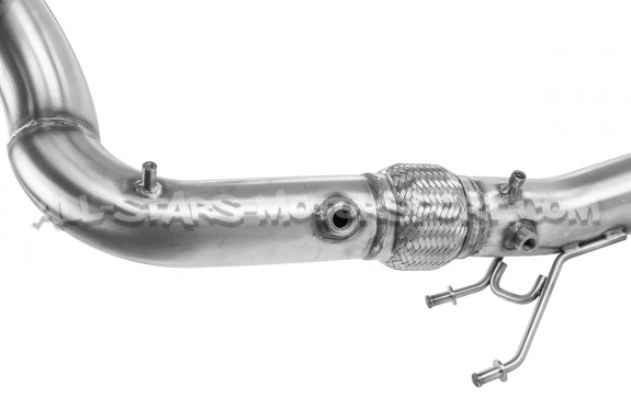 Downpipe descatalizada / supresion FAP Scorpion para Golf 8 R / S3 ...