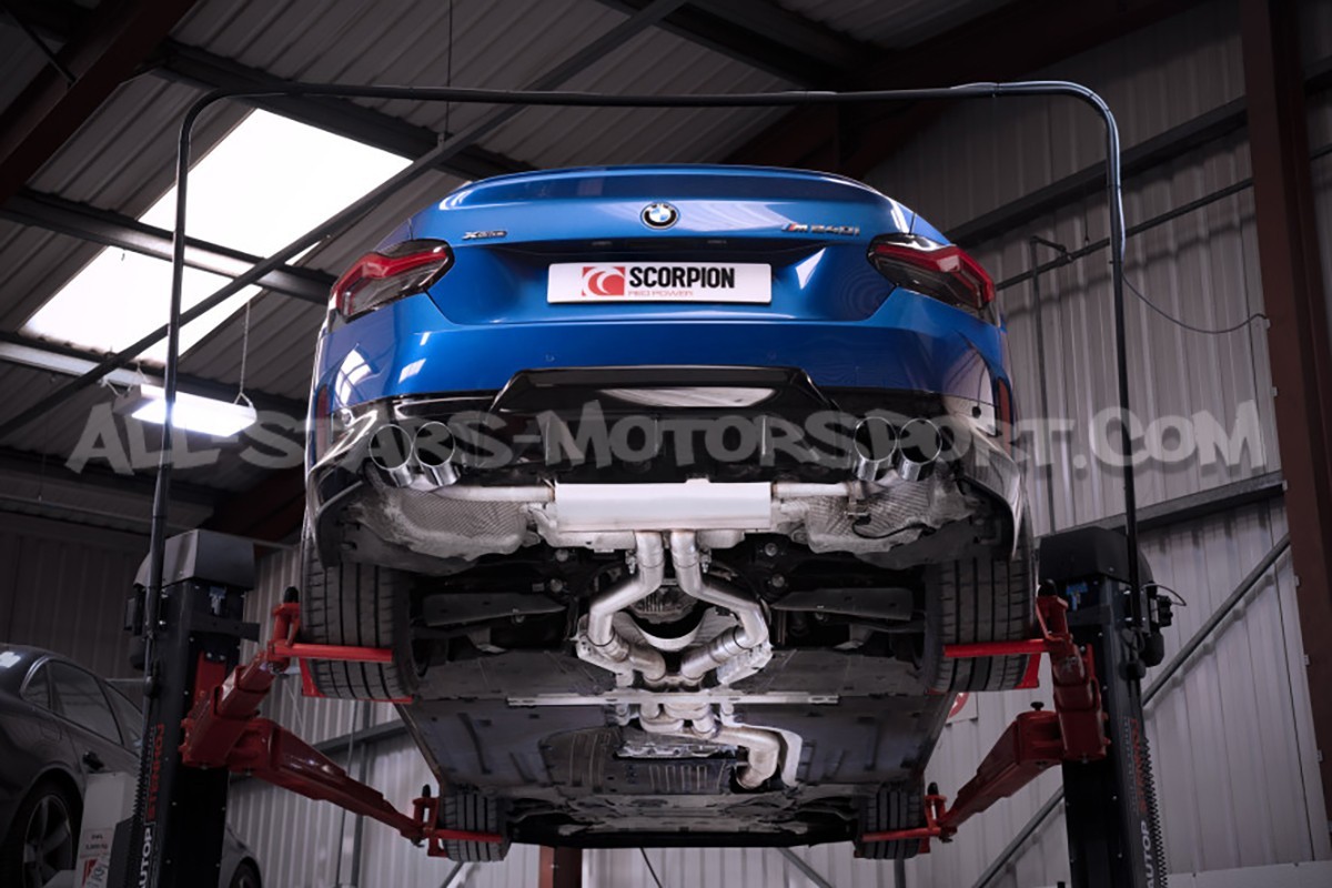 Catback GPF-Back Scorpion pour BMW M240i G42