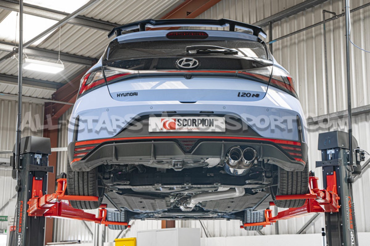 Hyundai I20 N Scorpion GPF Back Catback