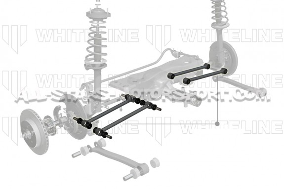 Kit de 4 brazos traseros ajustables Whiteline para Subaru Impreza W...