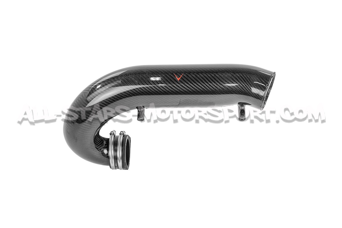 Universal Carbon Fiber Turbo Inlet Pipe - Air Intake Funnel For Cars