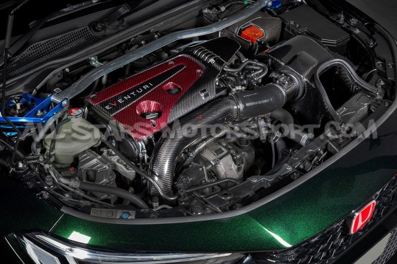 Tube d'entrée de turbo carbone Eventuri pour Honda Civic Type R FL5